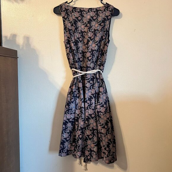 Tommy Hilfiger Paisley Rope tie wrap dress, size L - Picture 4 of 9